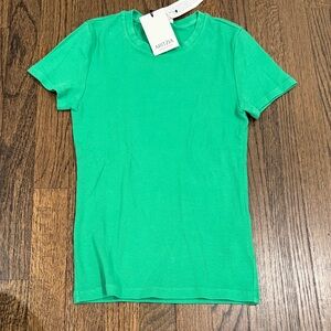 Aritzia Bright Green Tee